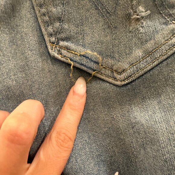 MOTHER Denim - The Looker Ankle Fray (Across the Map) - Picture 8 of 8